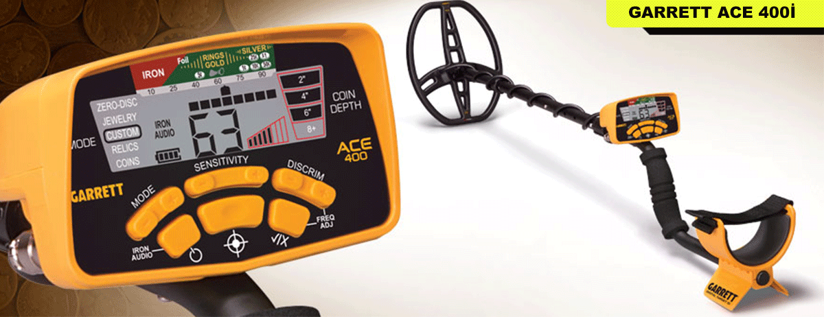 ace dedektör, garrett ace 400i dedektör